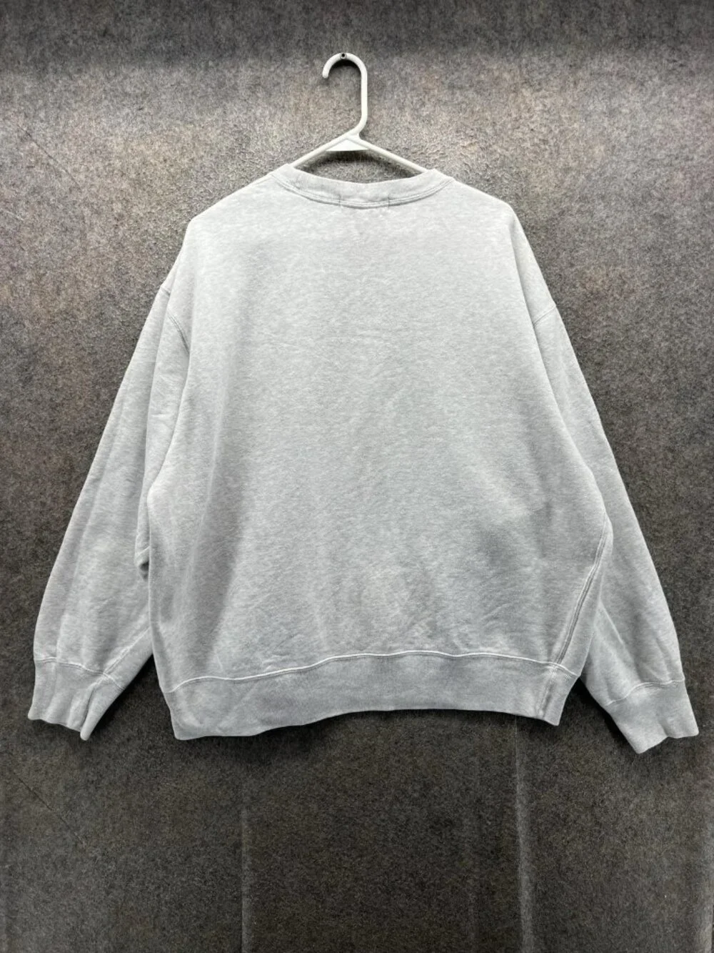 Vintage Banana Republic Sweatshirt Mens XL Gray Pullover Fleece Graphic Logo